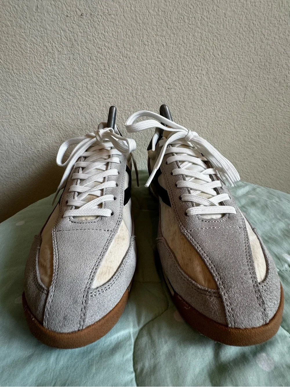 Tretorn White, gray and green Sneakers Womens 9.5